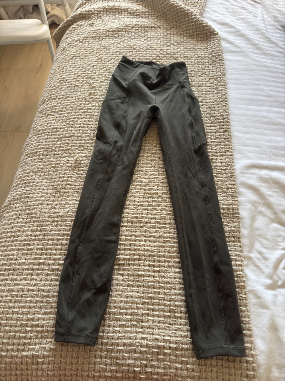 lululemon athletica Olive Green High-Rise Pocket Leggings